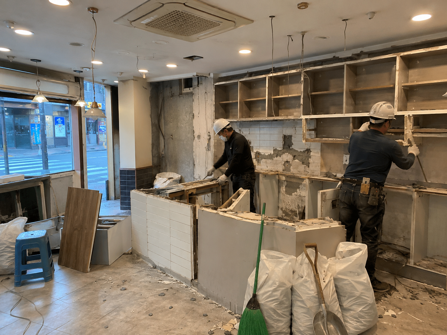 인천철거 종합 작업 현장
